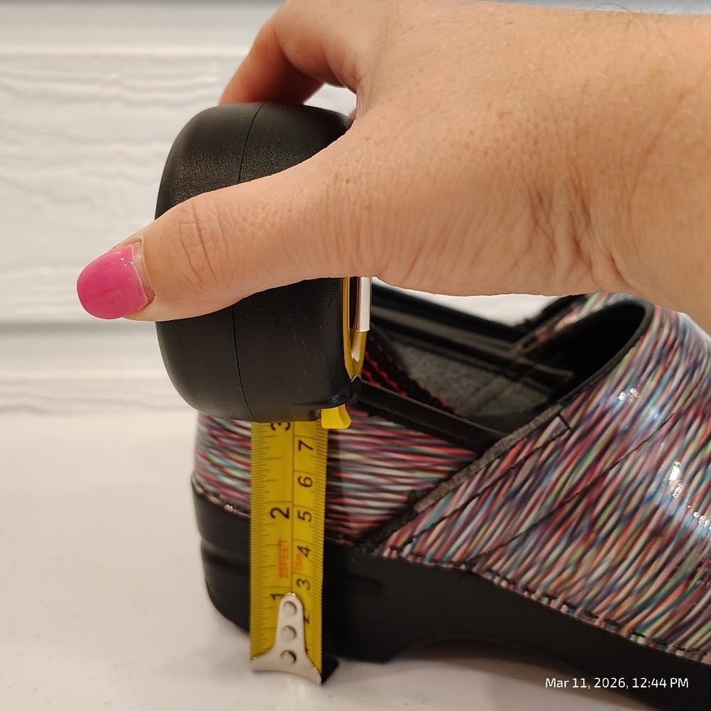 Dansko Clogs Women’s Size 38 Multicolor Stripe Nurse Comfort Work US 7.5-8 - Picture 10 of 10